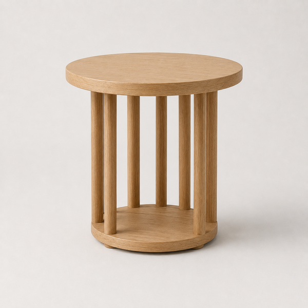 Bijzettafel eiken